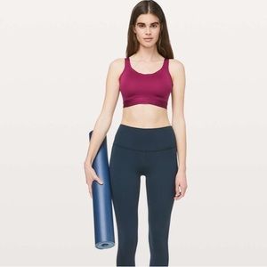 Lululemon Fine Form Sports Bra Star Ruby